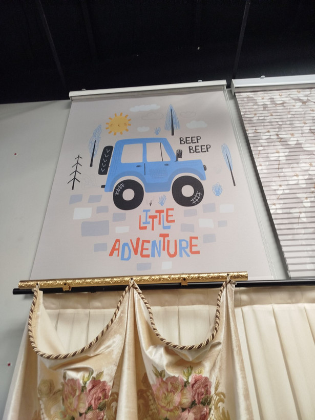 پرده زبرا شب و روز چاپی۱
